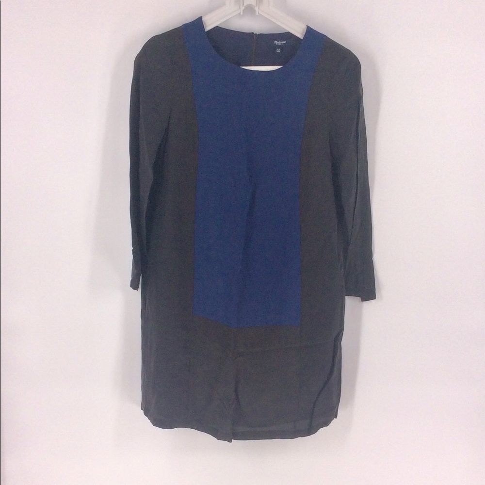 Madewell Silk Slip Lined Mini DressT…